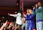 Cardi B and Migos performing at the 2018 Maxim Party co-sponsored by blu