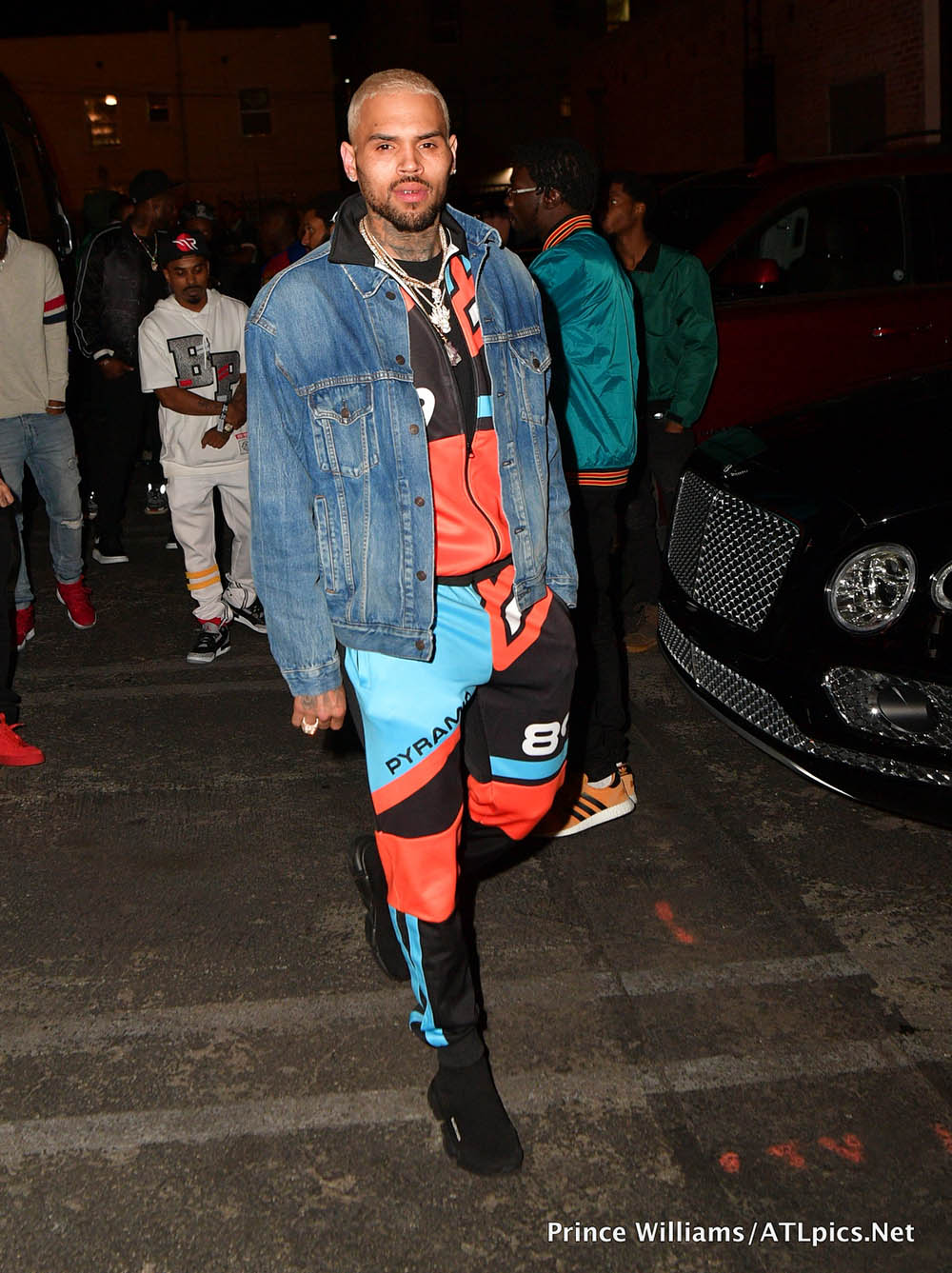 Chris Brown at Boulevard3 in Los Angeles