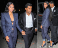 Russell and Ciara Wilson at Tom Ford Show