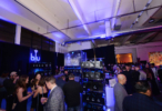 Guests hang out in the blu Tasting Room during The 2018 Maxim Party Co-Sponsored By blu