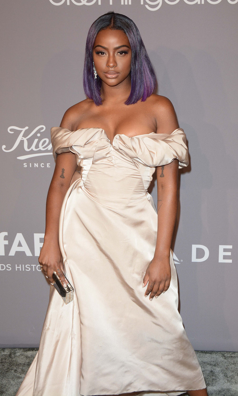 Justine Skye at amfAR Gala 2018