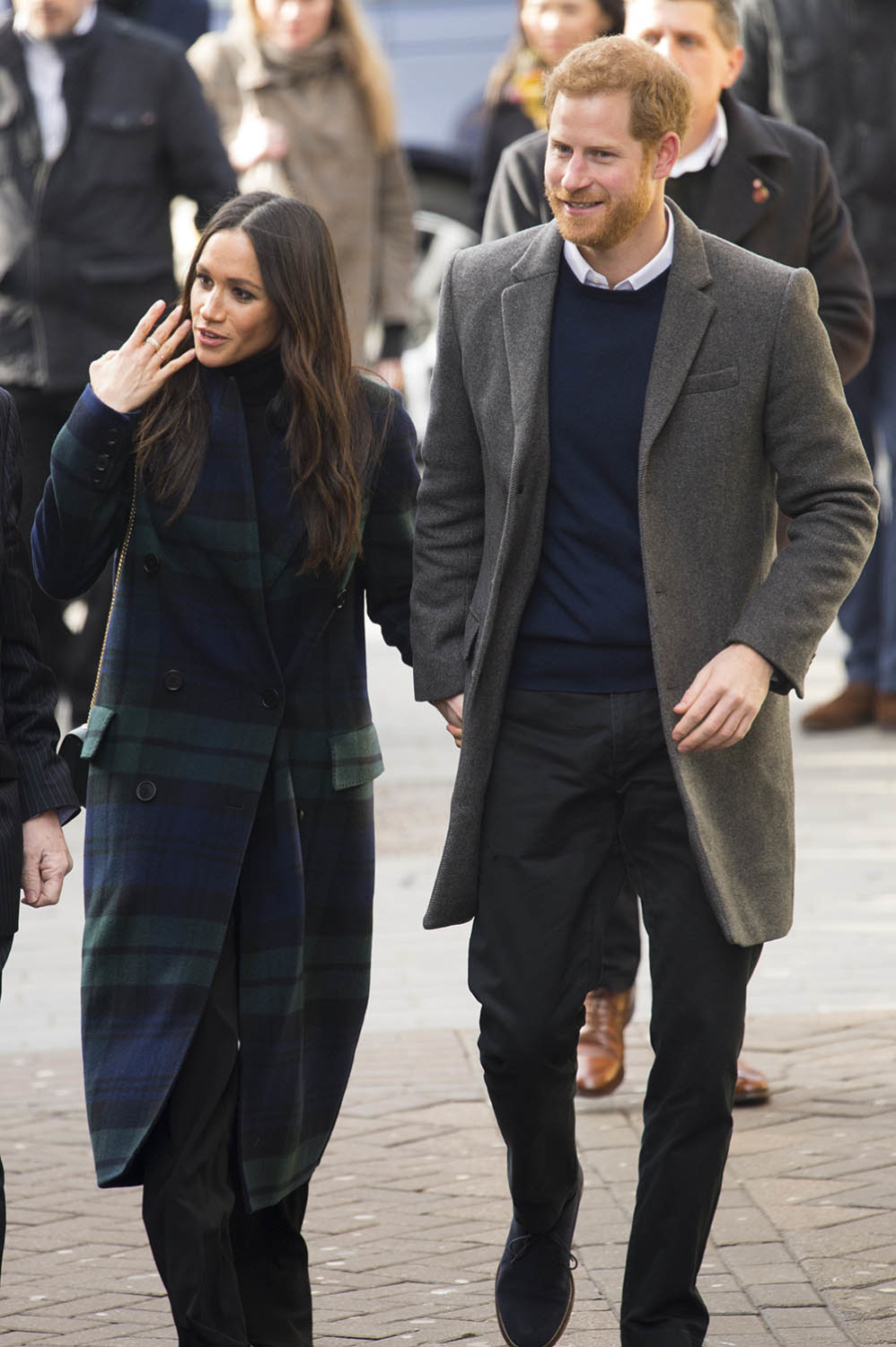 Prince Harry and Meghan Markle visit Edinburgh Castle