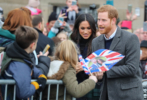 Prince Harry and Meghan Markle visit Edinburgh Castle
