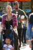 Ne-Yo spends the day with his kids at Disney California Adventure