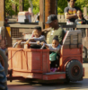 Ne-Yo & Crystal Smith spends the day with their kids at Disney California Adventure