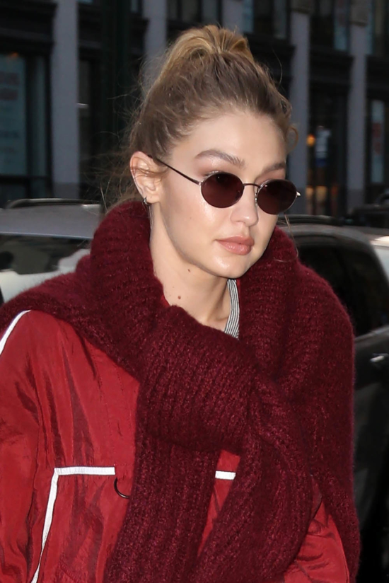 Gigi Hadid Spotted with Mental Health Warning Sticker On Smartphone ...