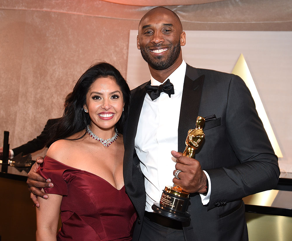 Kobe & Vanessa Bryant at the 90th Annual Academy Awards