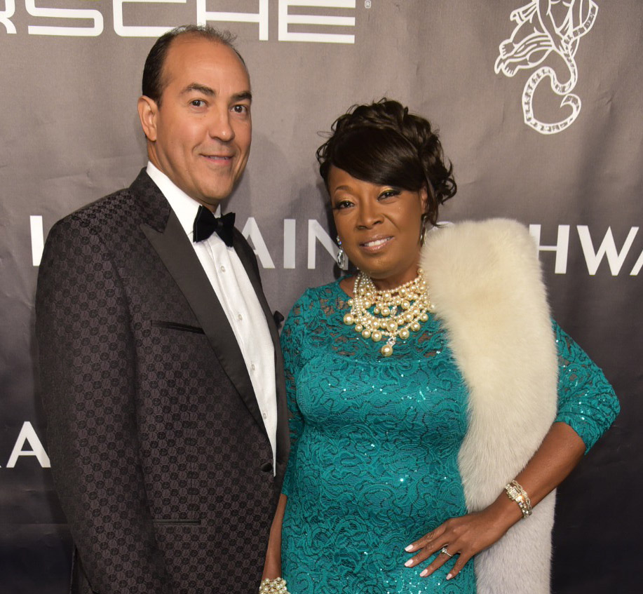 Ricardo Lugo and Star Jones