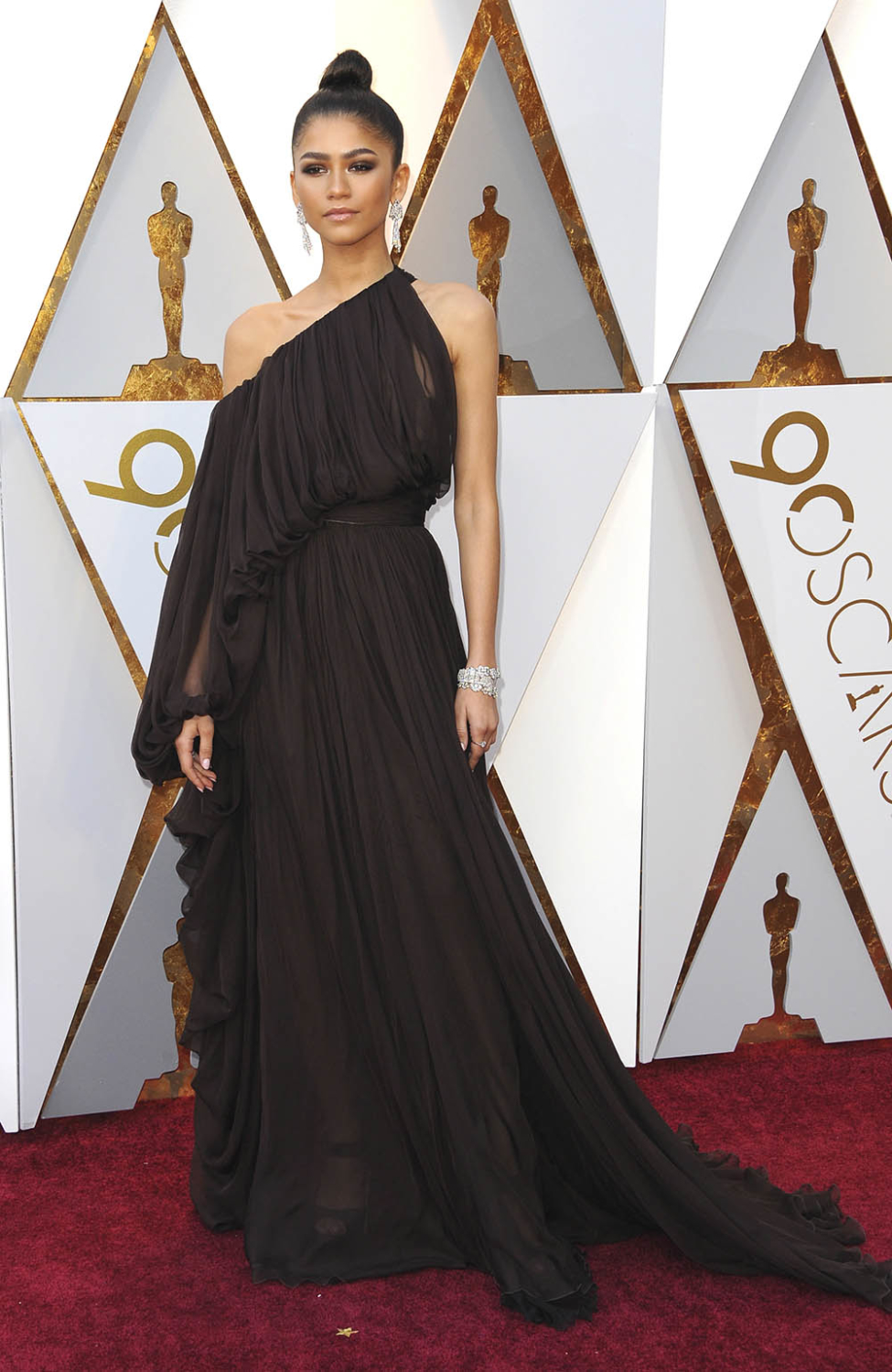 Zendaya Coleman at the 90th Annual Academy Awards