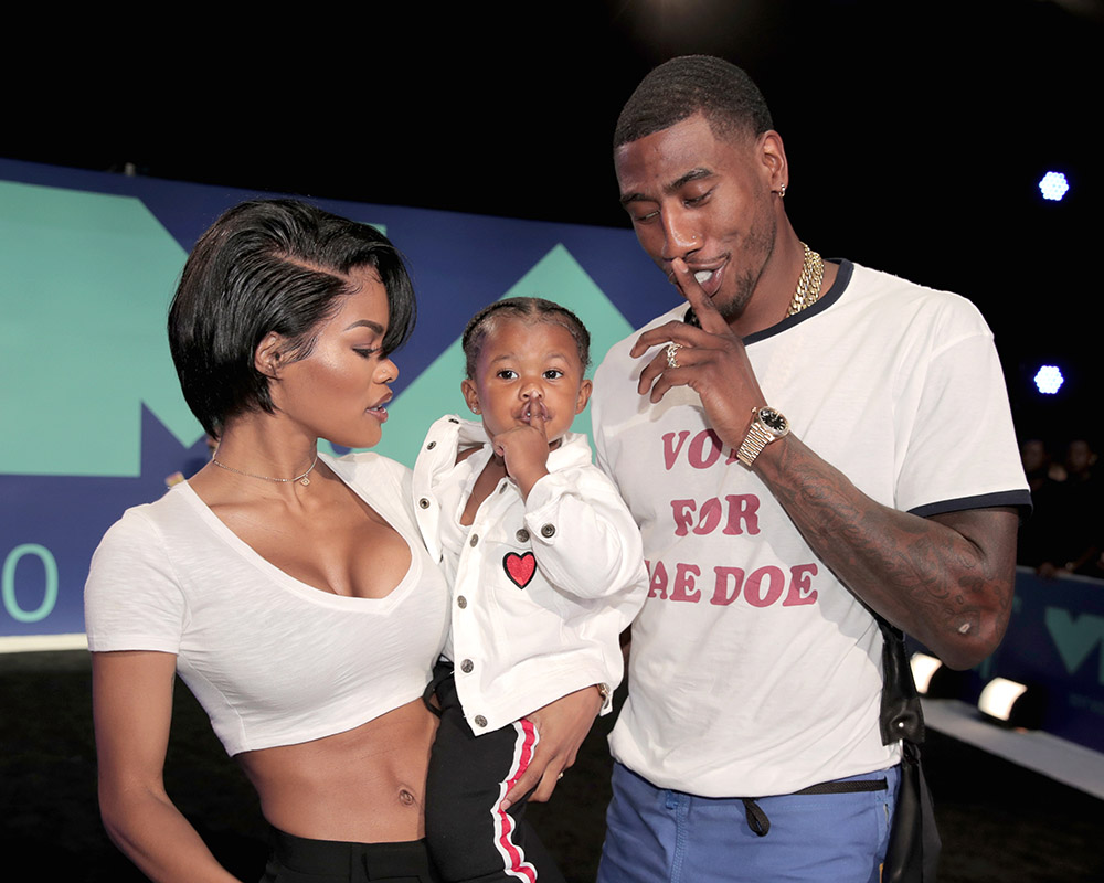 Teyana Taylor, Iman Shumpert Jr. and Iman Shumpert 