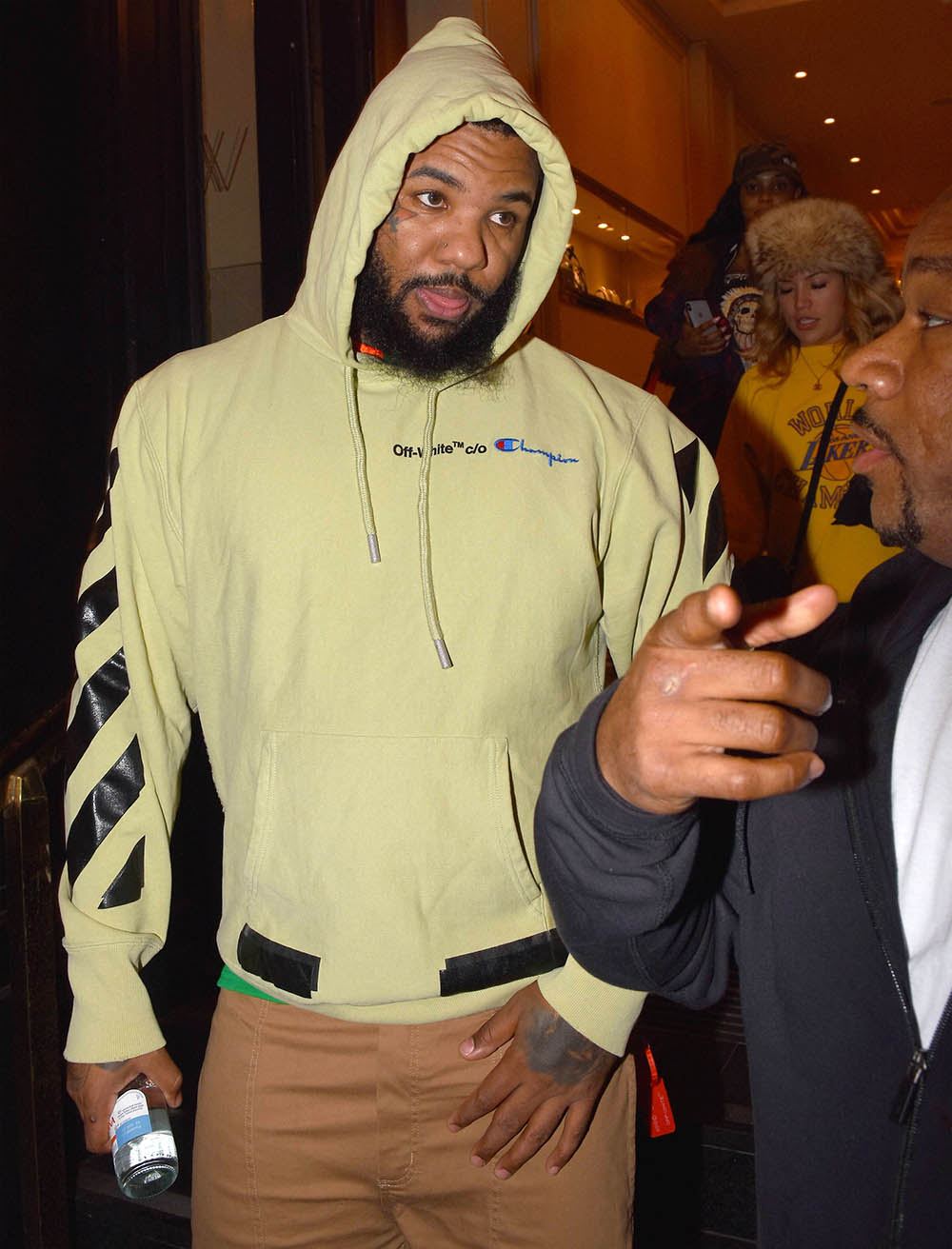 Celeb Style: The Game Wearing Off-White x Champion