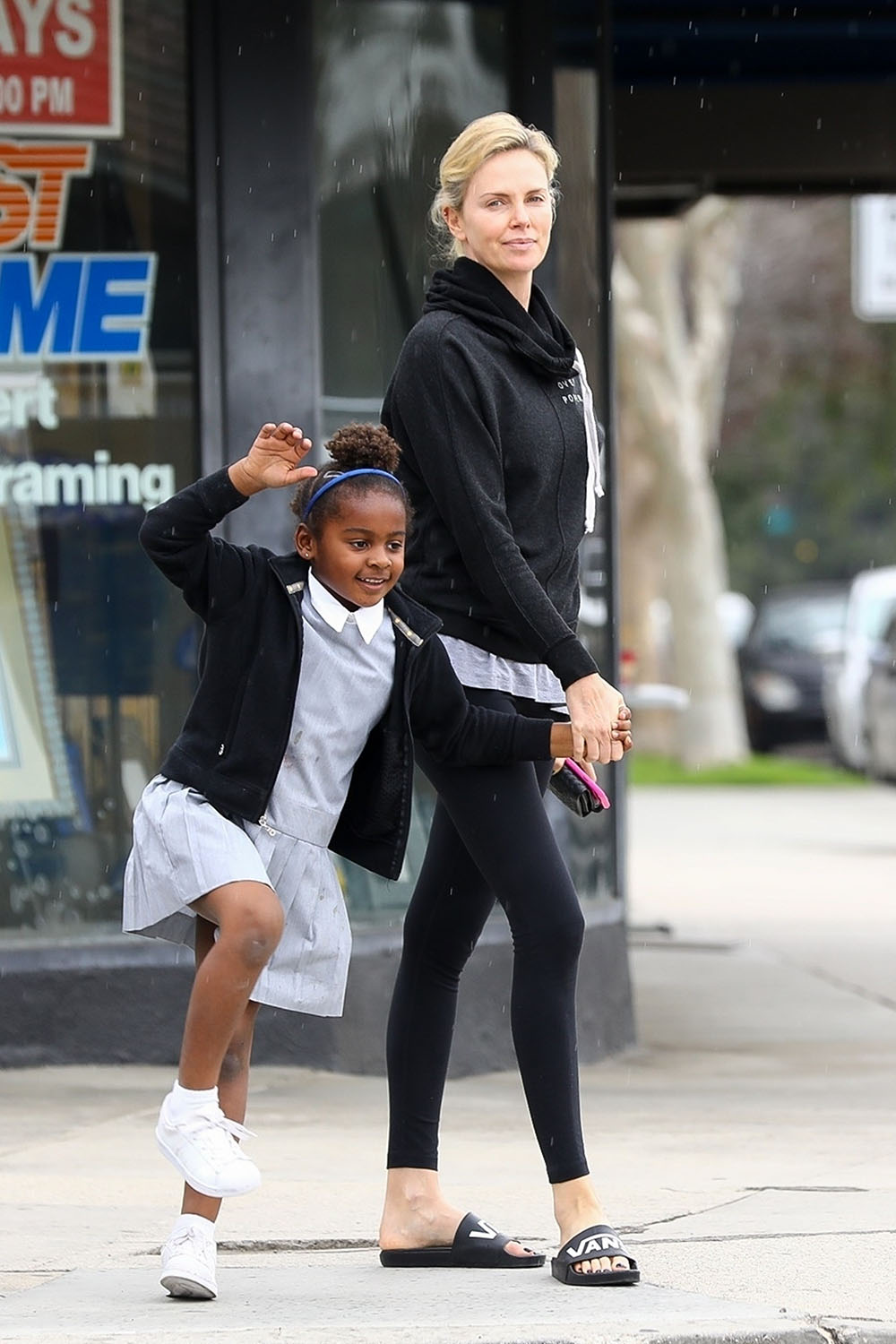 charlize theron son tinkerbell