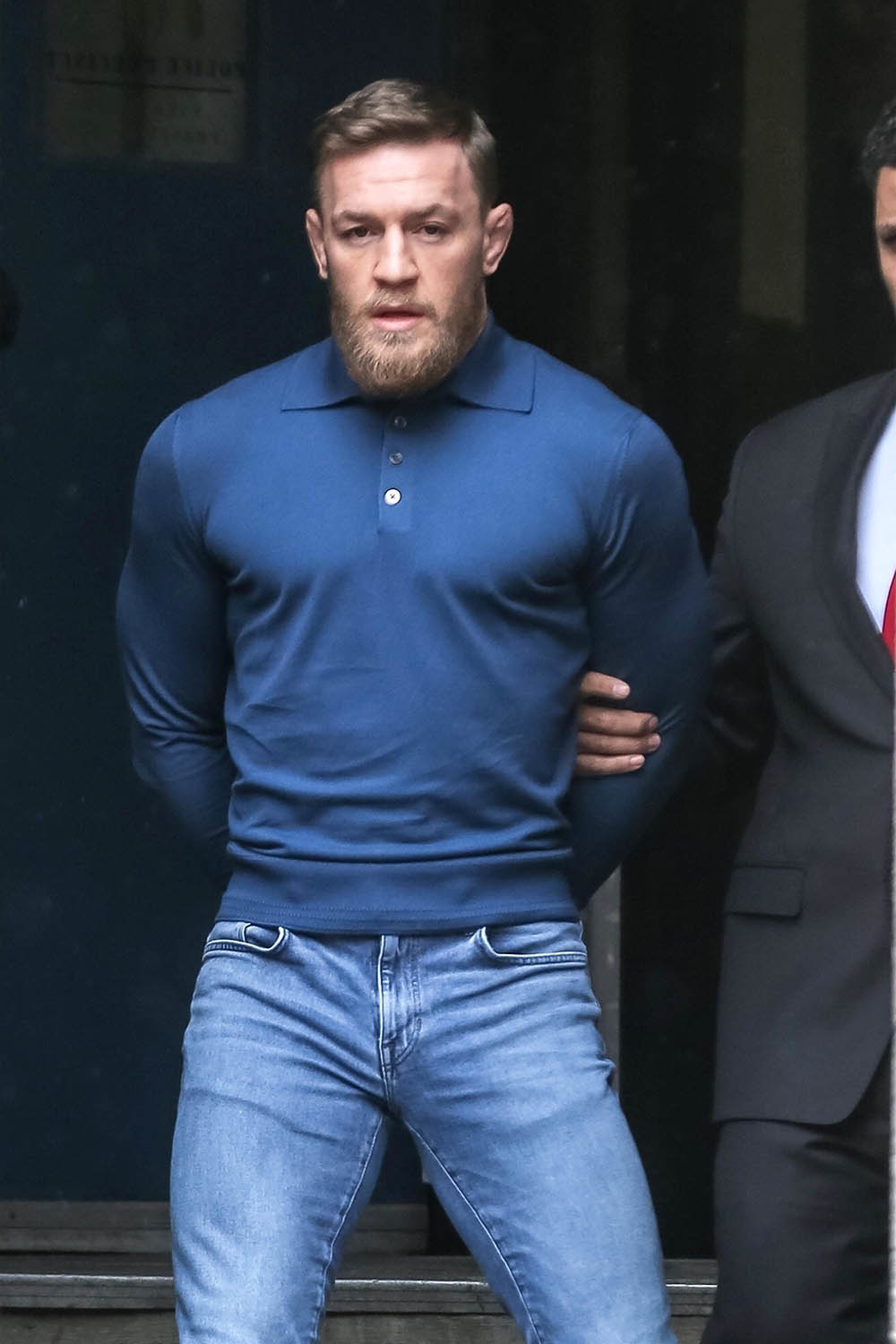 Conor McGregor leaves the 78th Precinct in New York | Sandra Rose