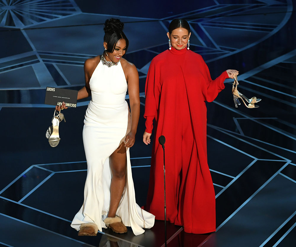 Tiffany Haddish Maya Rudolph At The 90th Annual Academy Awards