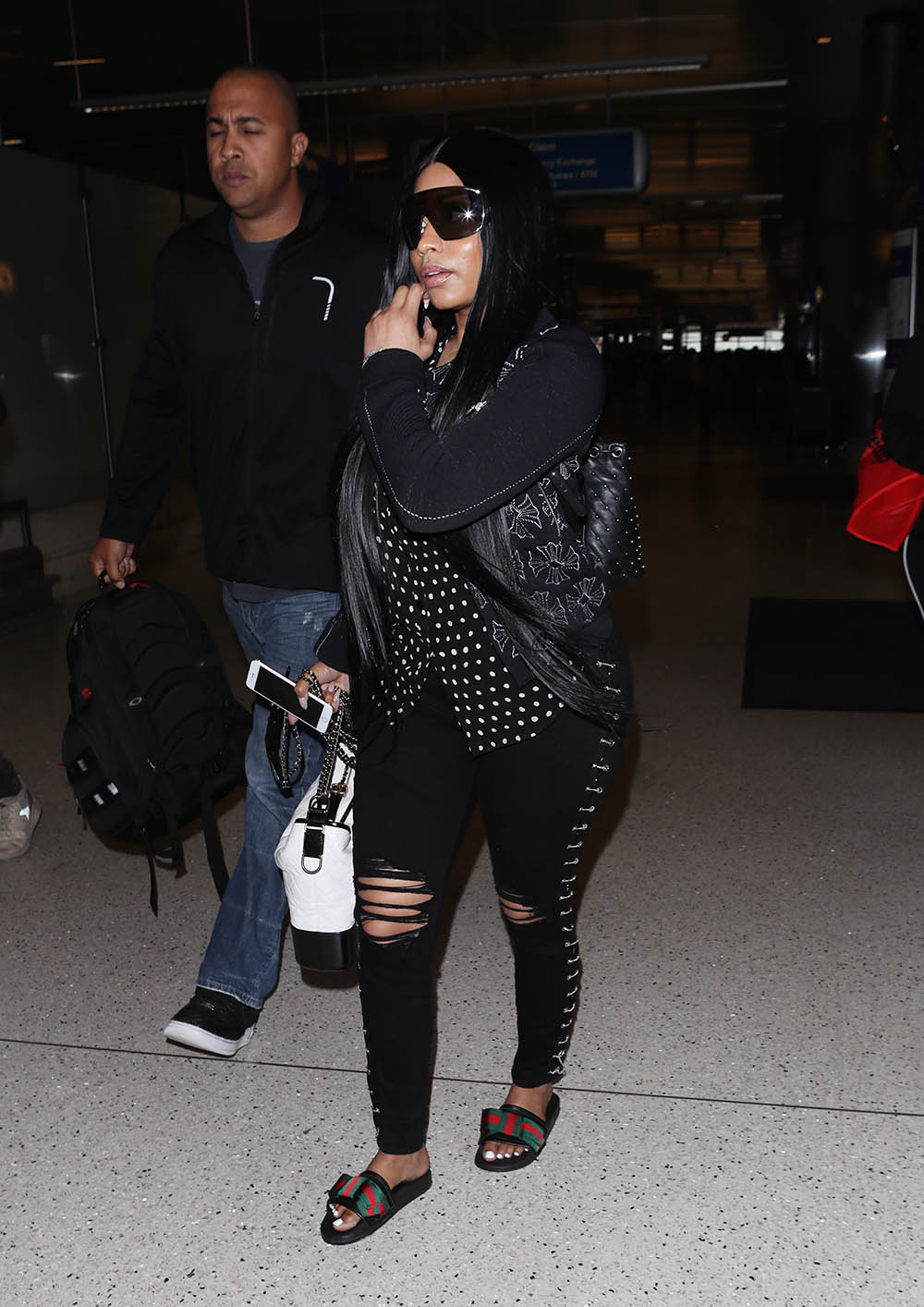 Celeb Style: Nicki Minaj Wearing Karl Lagerfeld