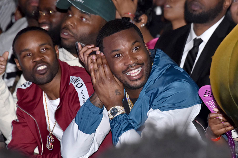 Celebs Out & About: Meek Mill & Jalen Mill Attend Milano Fashion Show