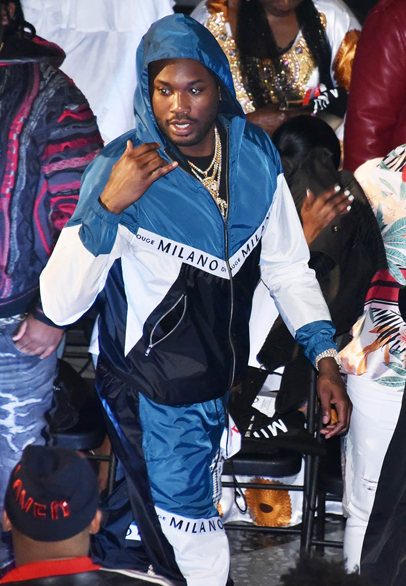 Exclusive: Milan Rouge and Meek Mill Stylish in Louis Vuitton and