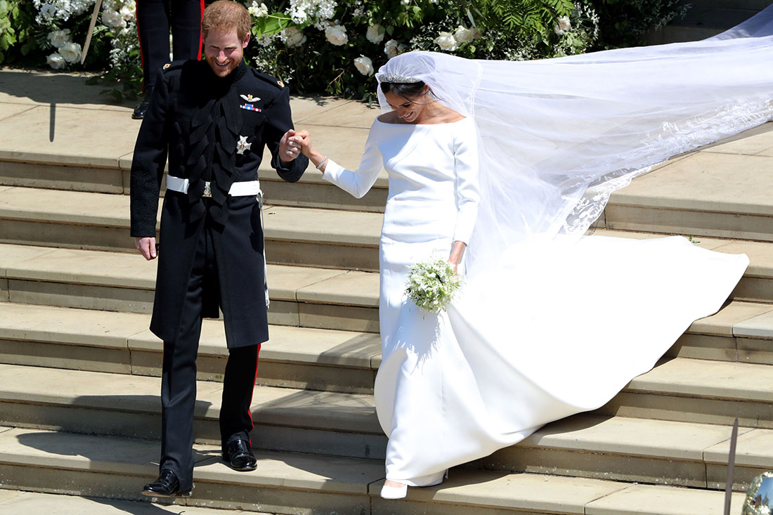 Meghan Markle Married Her Prince in the Same Wedding Dress As 1st