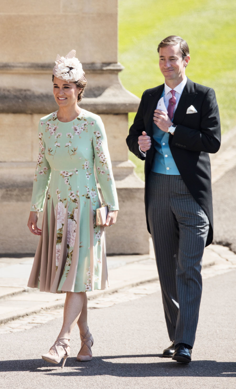 Lady Edwina Grosvenor, Dan Snow attend The wedding of Prince Harry and ...