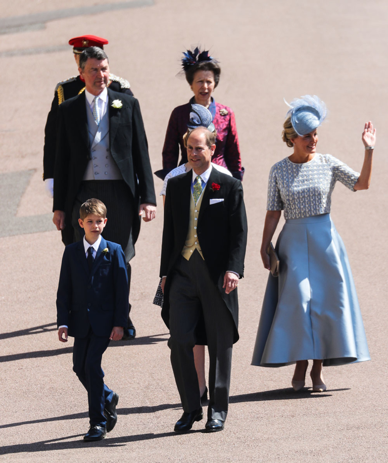 Lady Kitty Spencer at The wedding of Prince Harry and Meghan Markle at ...