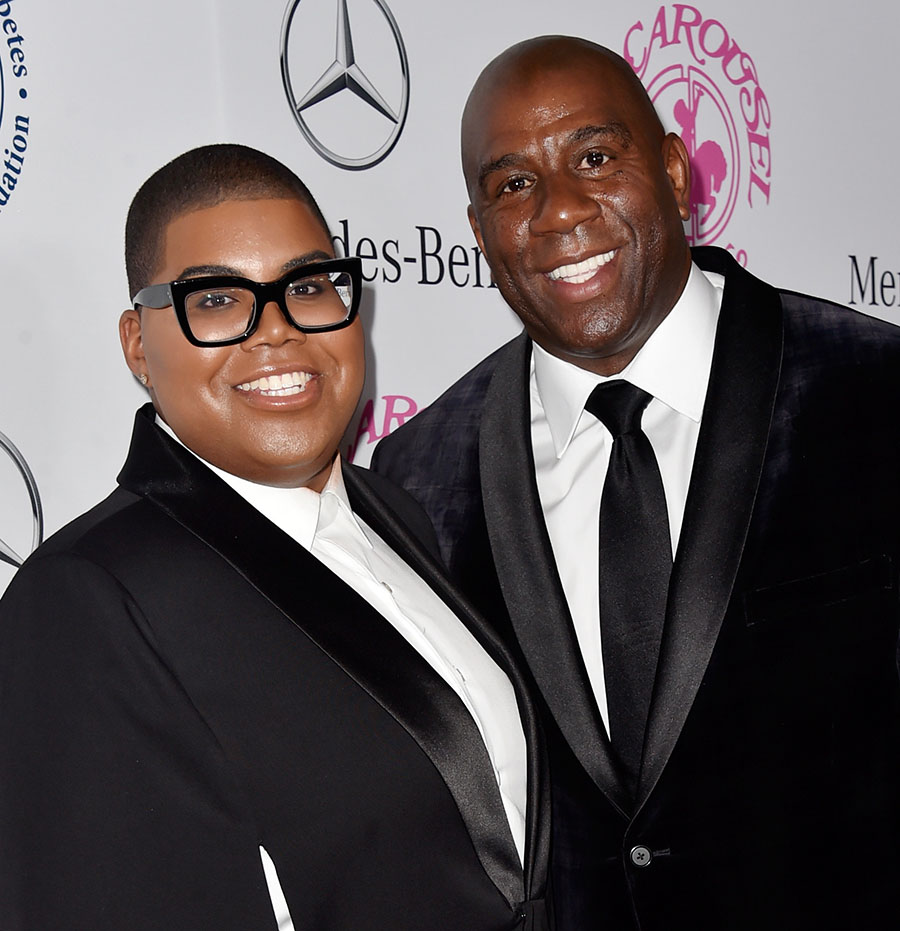 Magic Johnson Broke Down And Cried When Son Ej Came Out Sandra Rose