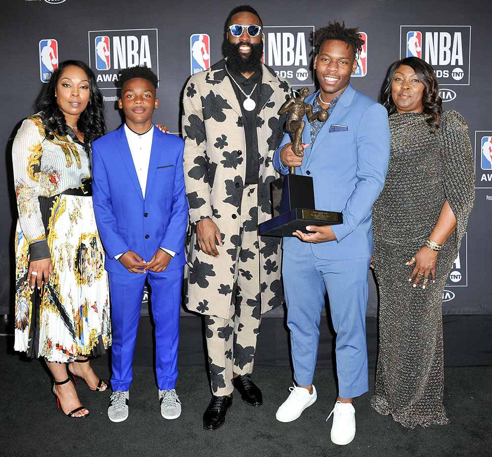 James Harden accepted his MVP award in a cow outfit, for some reason