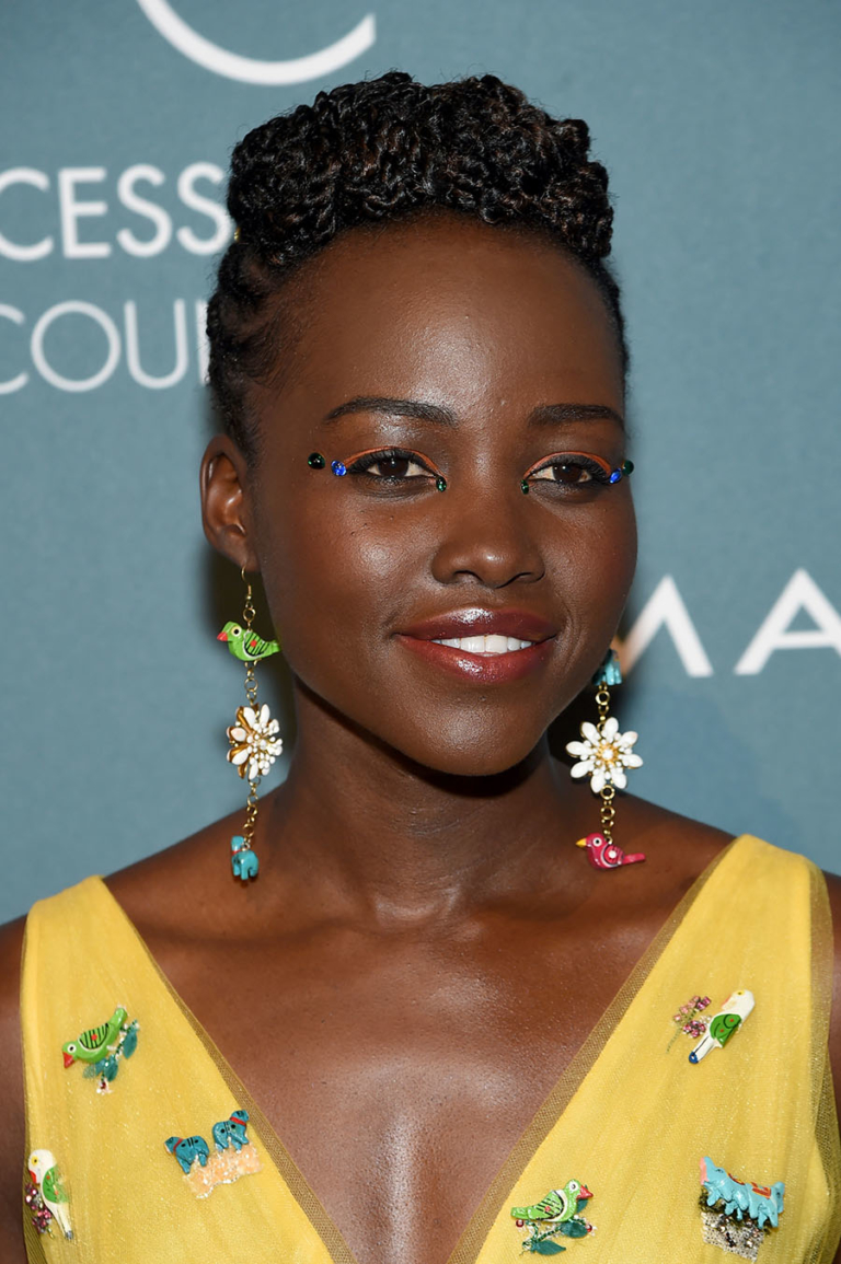 Lupita Nyong’o graced the red carpet at the 2018 ACE Awards wearing