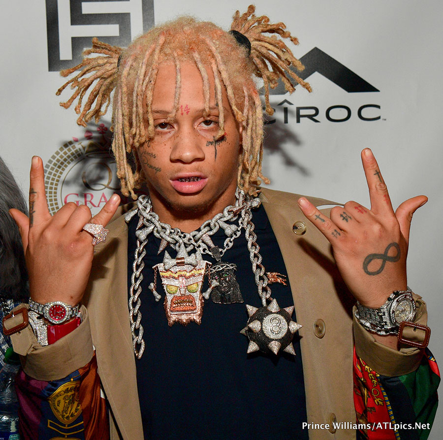 Rapper Trippie Redd attends Pierre “Pee” Thomas’ “Casino Royal ...