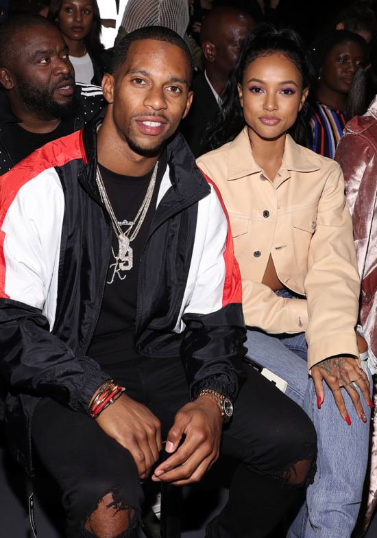 Christian Combs and his girlfriend Breah Hicks attend the LaQuan Smith ...