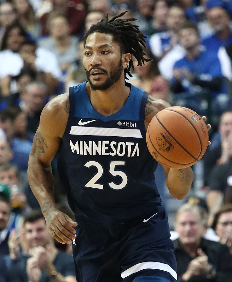 What team does derrick store rose play for 2018