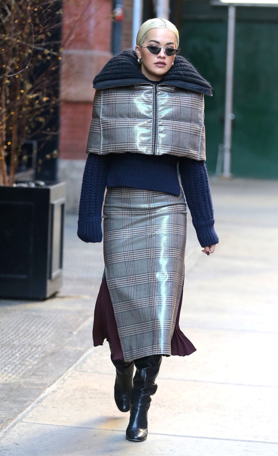 Celebrity Style: Rita Ora Wearing Fendi Puffer ‘Shoulder Bag’