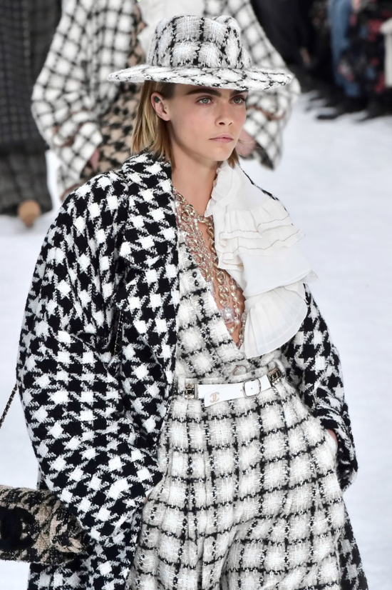 Janelle Monae attends the Chanel show as part of the Paris Fashion Week ...