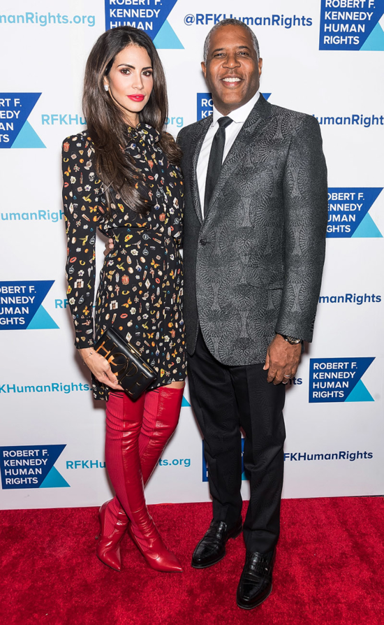 Hope Smith and Robert Smith attend Robert F. Kennedy Human Rights Hosts