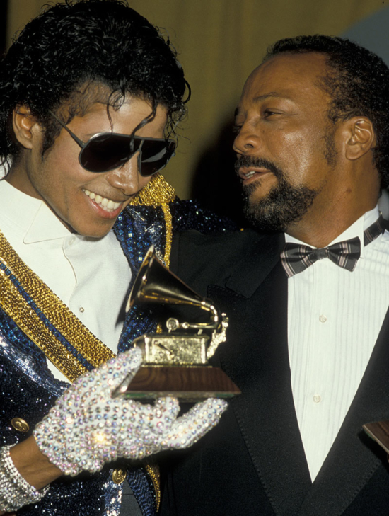 Producer Quincy Jones and singer Michael Jackson attend 26th Annual ...