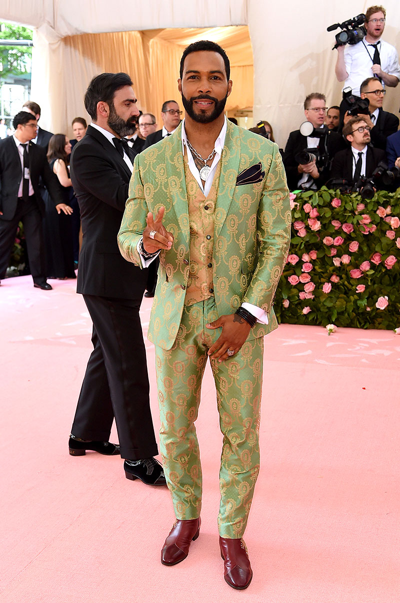 Omari Hardwick attends The 2019 Met Gala Celebrating Camp: Notes on ...