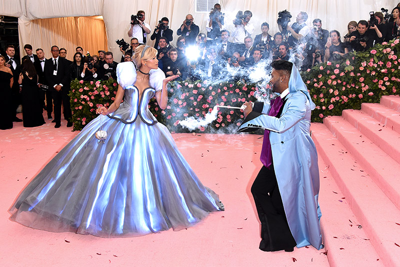 Zendaya and Law Roach attend The 2019 Met Gala Celebrating Camp: Notes ...