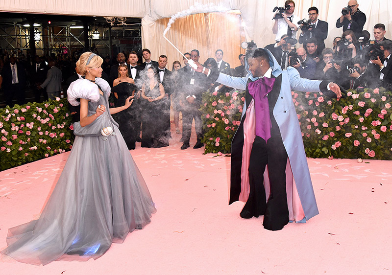 Zendaya and Law Roach attend The 2019 Met Gala Celebrating Camp: Notes ...