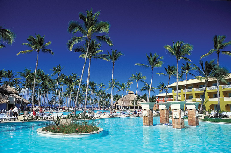 Hotel Grand Paradise, in Punta Cana, Dominican Republic. (Photo by Ariel FUCHS/Gamma-Rapho via 