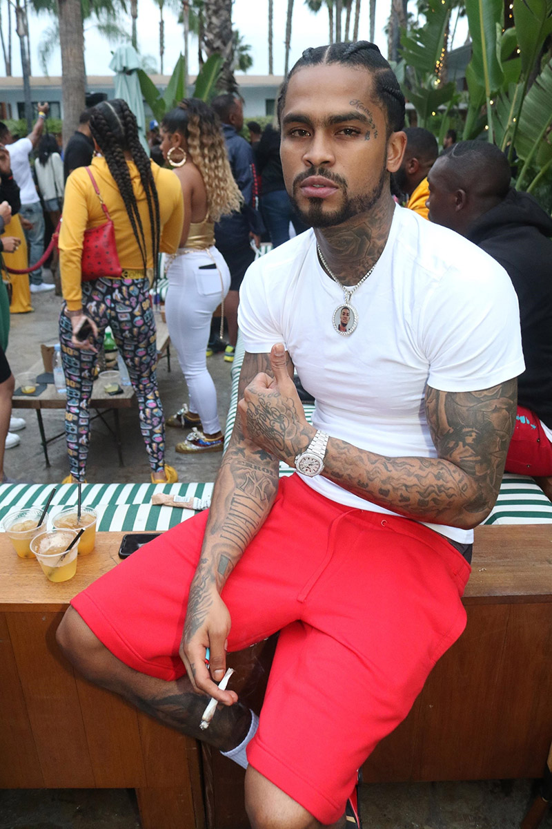 Rapper Dave East looked totally bored at The Game’s Born 2 Rap ...