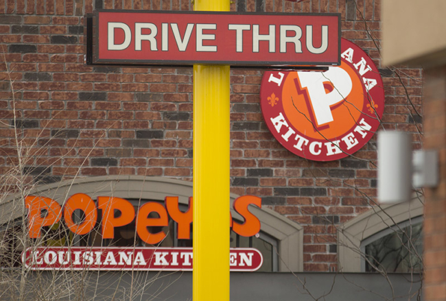 Popeyes Chain Location In Toronto Canada Photo By Randy Risling   STOCK Popeyes Chicken Sandwich GettyImages 650x439 