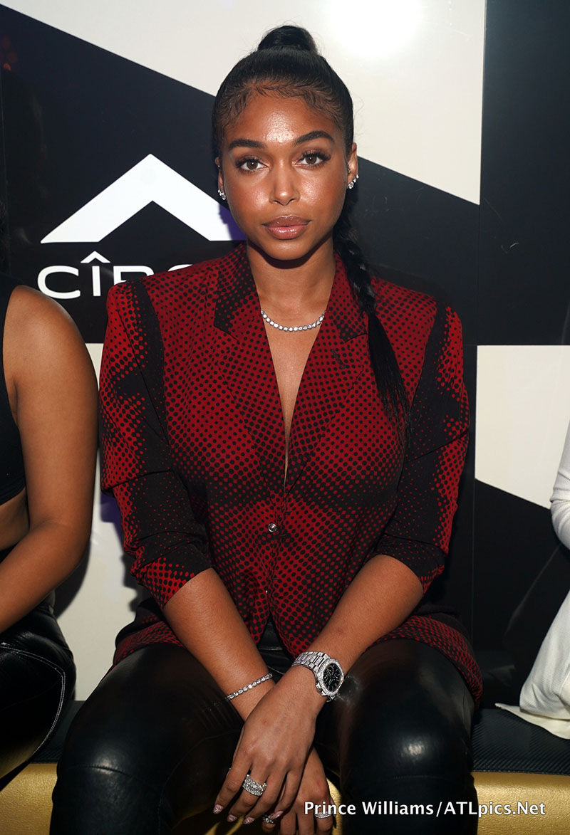 Lori Harvey attends Revolt Summit after party at Gold Room