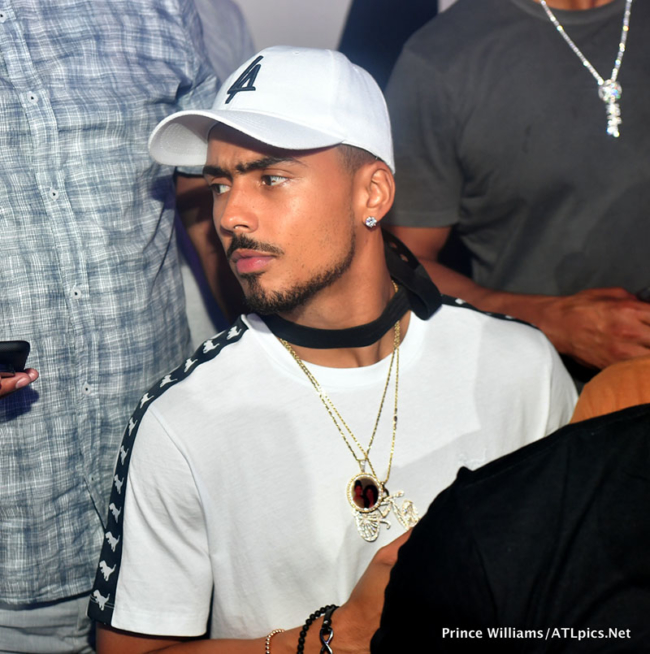 Quincy Brown attend Revolt Summit after party at Gold Room in Atlanta ...