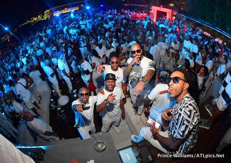 Luda’s white party at Compound nightclub in Atlanta. (Photo by Prince
