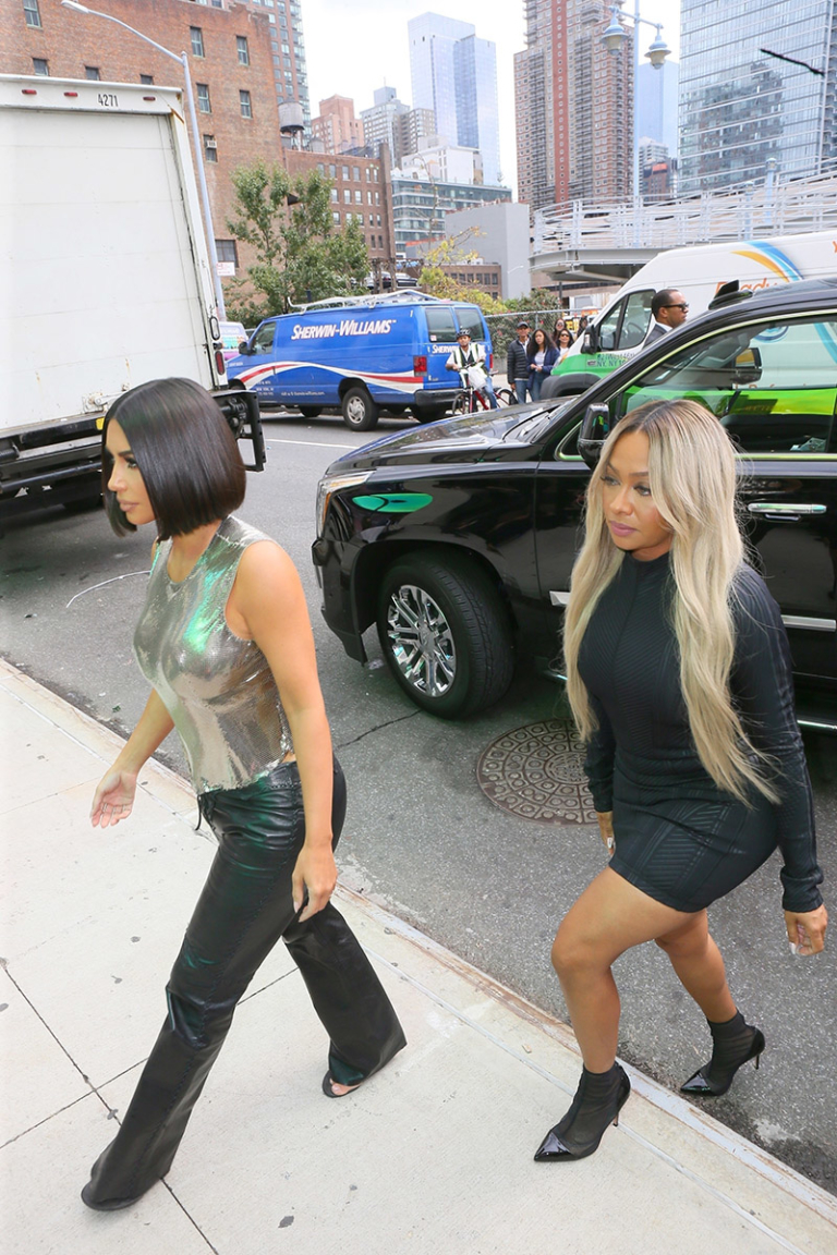 Kim Kardashian And La La Anthony Enjoyed A Girls Day Out In Nyc While Attending The Klarna