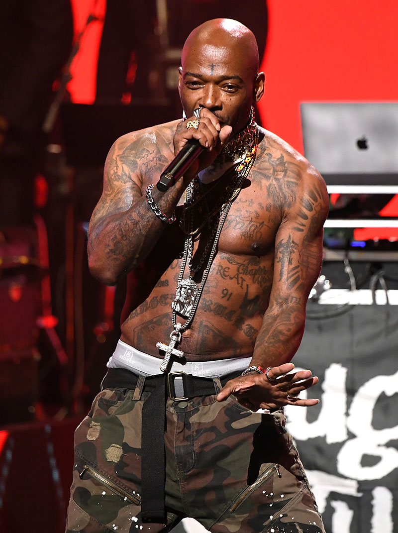 Rapper Treach of Naughty by Nature performs onstage during 2019 Black