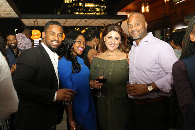 Leron Rogers hosts his annual Fall mixer at Little Alley Steakhouse in ...