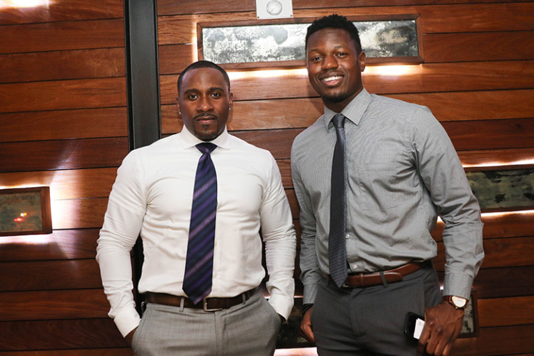 Leron Rogers hosts his annual Fall mixer at Little Alley Steakhouse in ...