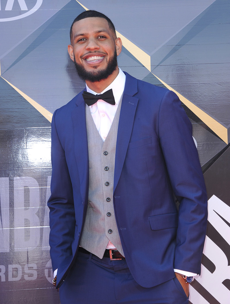 Sarunas Jackson at The 2018 NBA Awards Sandra Rose