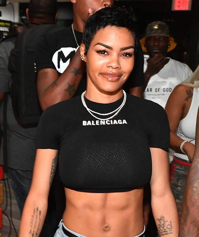 Teyana Taylor Can T Afford To Lose Any More Weight I Have Insecurities Sandra Rose