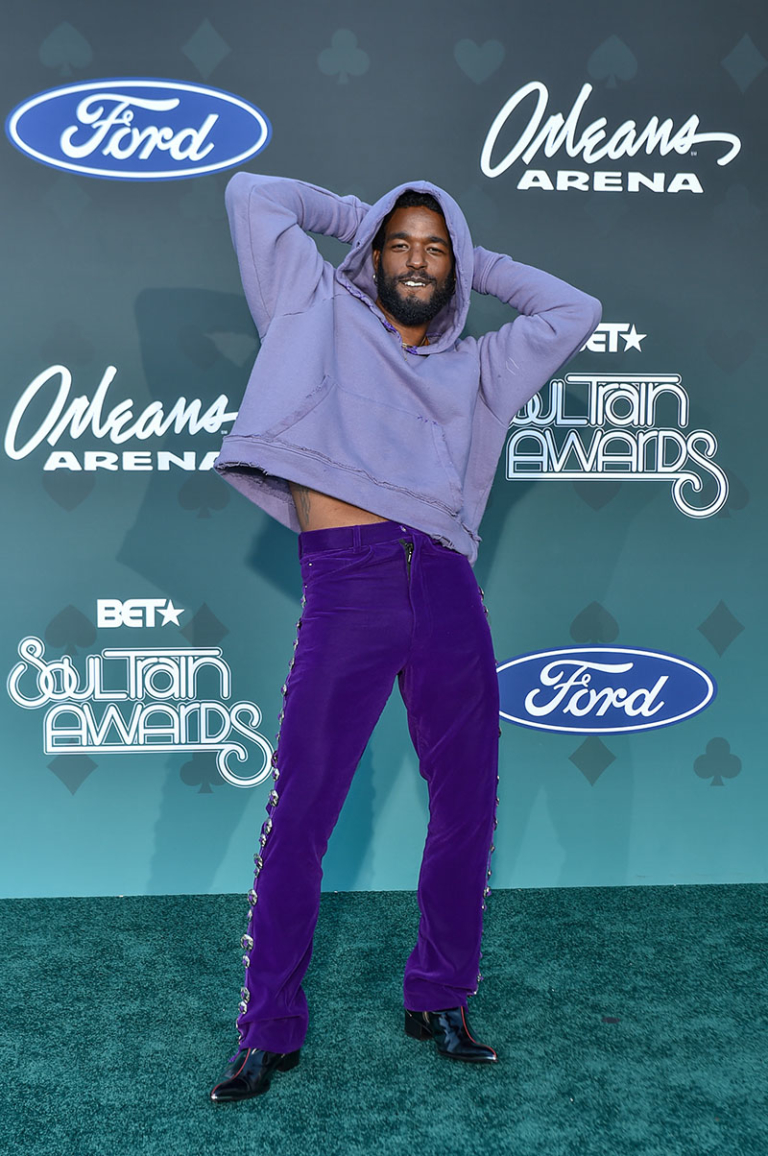 Luke James attends the Soul Train Music Awards on November 17, 2019 in